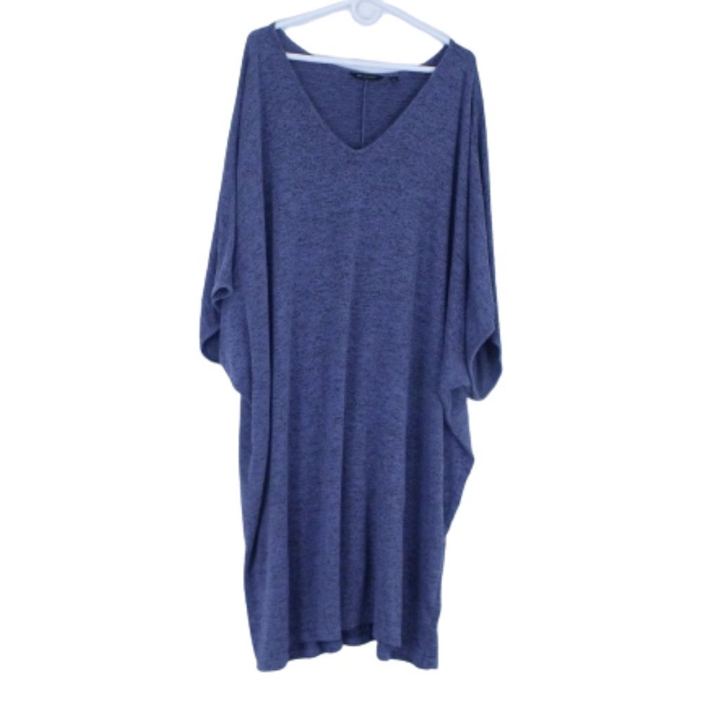 H by Halston Blue Knit Dress 3X